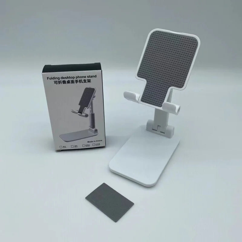 Adjustable Phone & Tablet Stand – Foldable Desk & Bed Holder