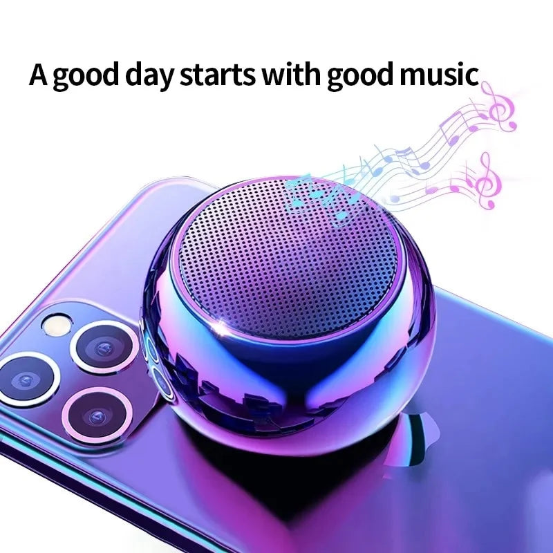 Portable Mini Bluetooth Speaker – Compact Wireless Desk Speaker