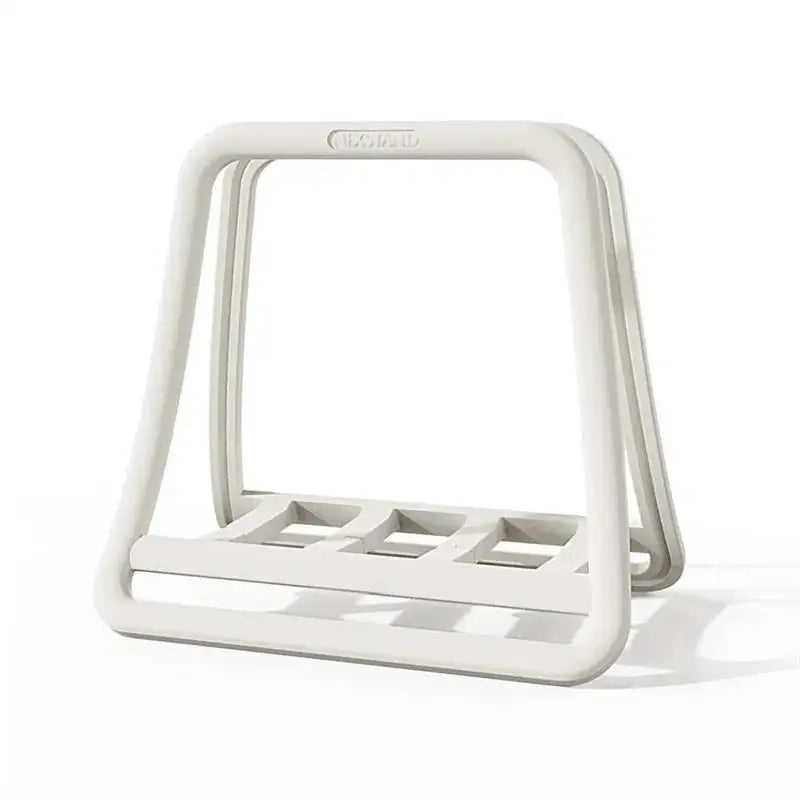 Foldable Vertical Laptop Stand – Space-Saving Desk Organizer