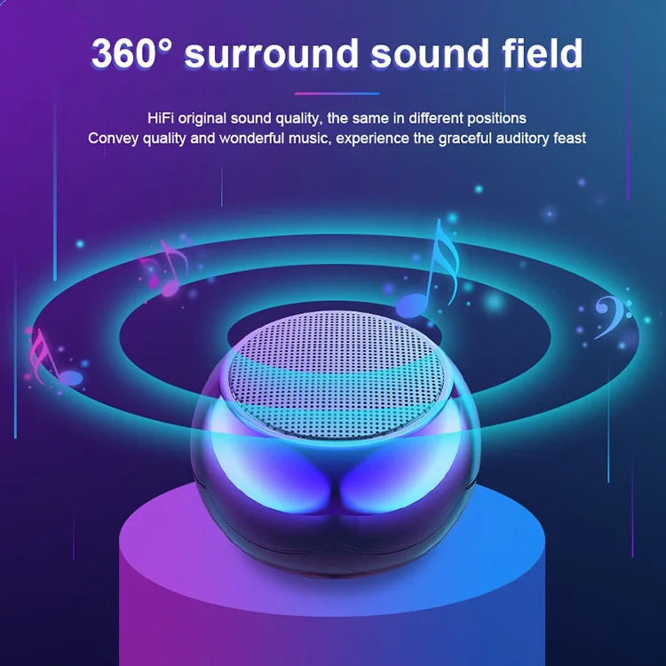 Portable Mini Bluetooth Speaker – Compact Wireless Desk Speaker