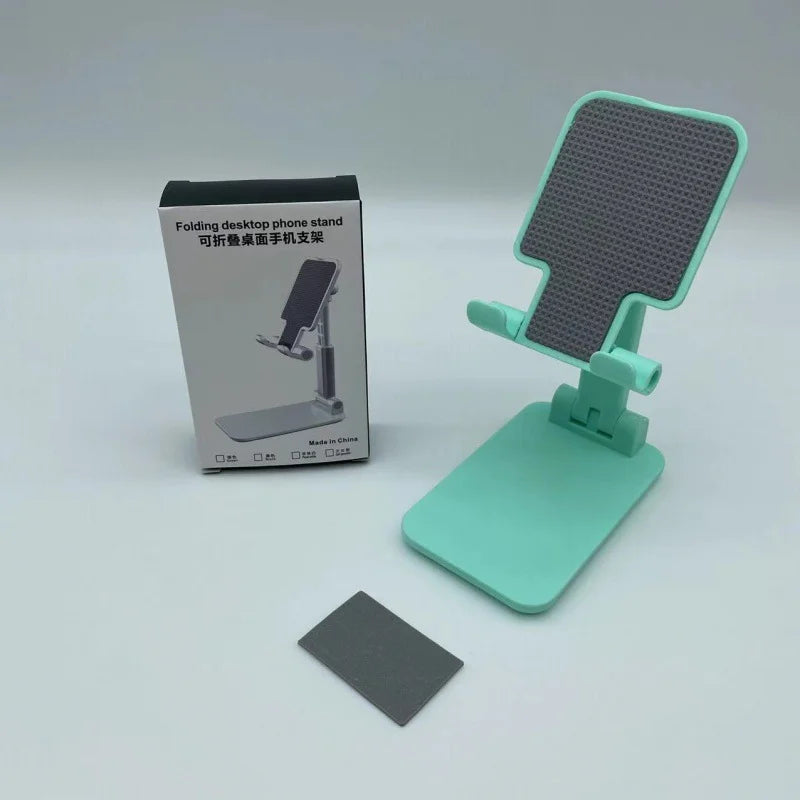 Adjustable Phone & Tablet Stand – Foldable Desk & Bed Holder