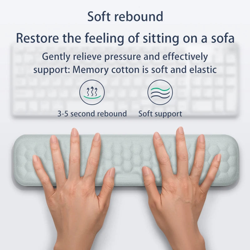 Keyboard Wrist Rest Pad – Ergonomic Typing Support