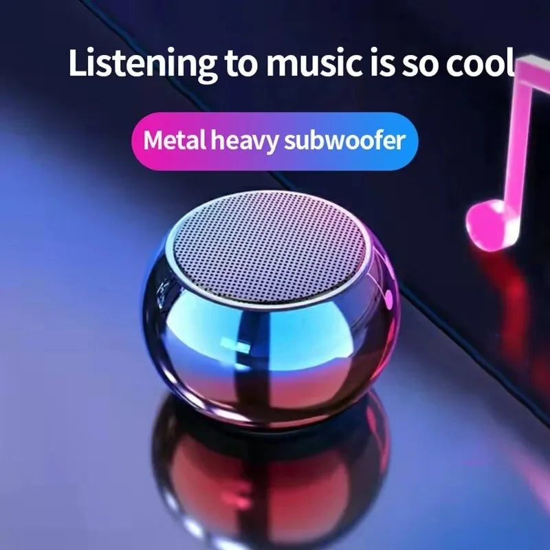 Portable Mini Bluetooth Speaker – Compact Wireless Desk Speaker