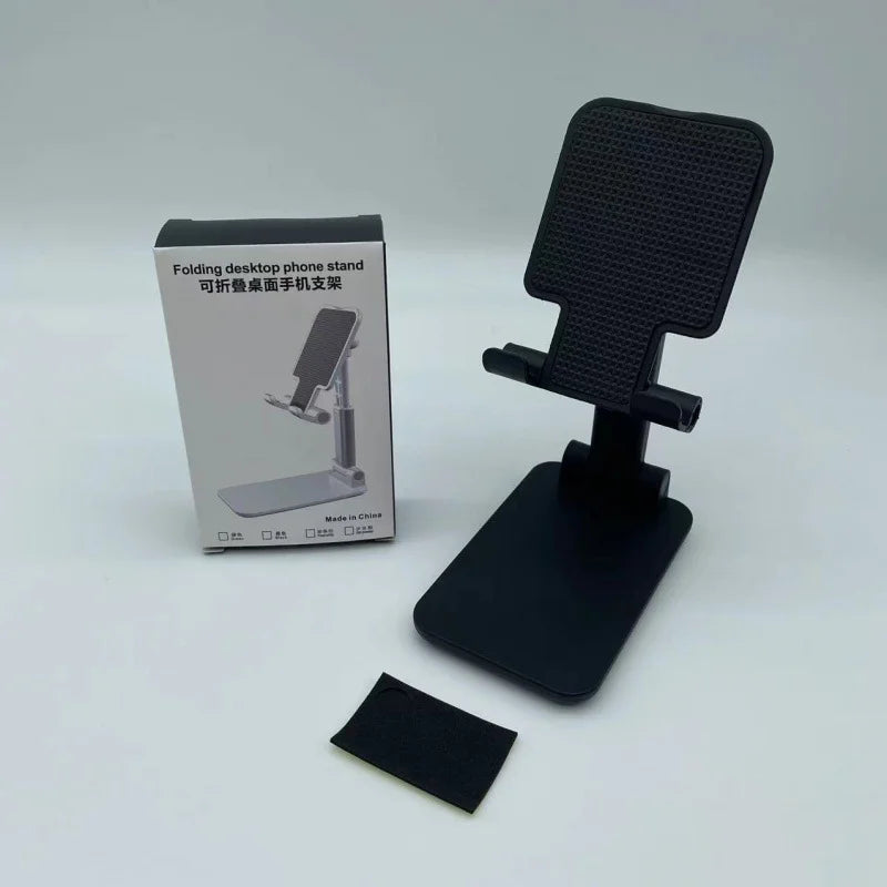 Adjustable Phone & Tablet Stand – Foldable Desk & Bed Holder